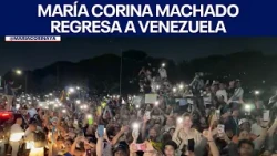 María Corina Machado returns to Venezuela | FOX 7 Español