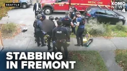 Bloody sledgehammer found in car after reported Fremont stabbing and carjacking