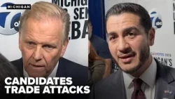 Abdul El-Sayed, Mike Rogers talk policy, lob attacks in final Michigan US Senate debate