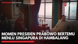 [FULL] Momen Presiden Prabowo Bertemu Menlu Singapura di Hambalang | IDXC UPDATE