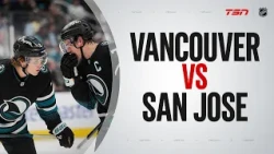Vancouver Canucks vs. San Jose Sharks | NHL Highlights