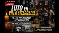 Luto en Villa Altagracia: fallece joven jugador durante partido del Torneo Superior
