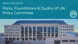 Parks, Foundations, Quality of Life Policy Committee - October 2026