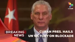 Cuban pres. Miguel Diaz-Canel highlights victory at the UN