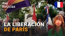 Paris pays tribute to 'La Nueve' 82 years after the city's liberation | RTVE News