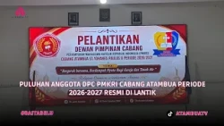 PULUHAN ANGGOTA DPC PMKRI CABANG ATAMBUA PERIODE 2026 2027 RESMI DI LANTIK