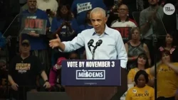 Trump slams Obama's Iran nuclear deal but Obama slams Iran war, saying nation had no nuclear weapons