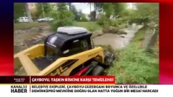 Çayboyu Cleared to Prevent Flood Risk