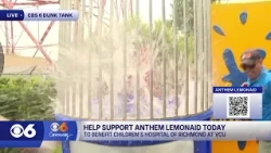 Watch Meteorologist Tom Patton dunk Chesterfield sheriff