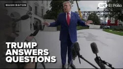 Trump talks Katie Zacharia, Bill Maher, Ukraine and more en route to midterm rally