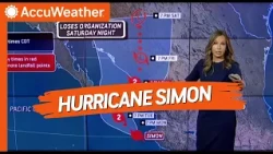 Hurricane Simon Eye Path: Where It Hits Mexico Next