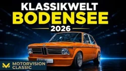 Klassikwelt Bodensee 2026: Die schönsten Oldtimer & Klassiker der Messe | Motorvision Classic | 2026