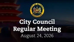 City Council Meeting 8/24/26 | City of Reading, PA