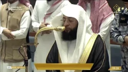 ما أجمل أن تختم يومك بآياتٍ من القرآن.. صلاة العشاء من المسجد الحرام بصوت الشيخ بدر التركي