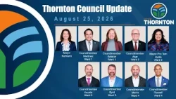 Thornton City Council Update Session - August 25, 2026
