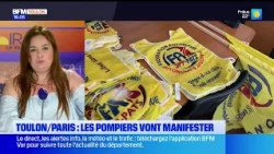 A Toulon et Paris, les pompiers du Var vont manifester