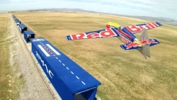 Landing A Plane On A Moving Train