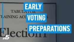 Early voting preparations in Dallas County | NBC DFW