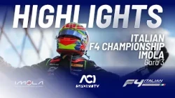 HL | Italian F4 Championship | Imola | Race 3 | September 6, 2026