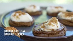 ERREZETA: Banana galletak