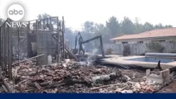 200,000 people flee out-of-control wildfires in France and Spain