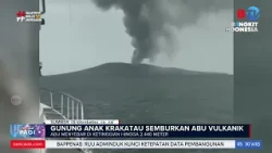 Mount Anak Krakatau spews volcanic ash