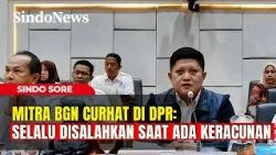 Mitra BGN Curhat di DPR: Selalu Disalahkan Saat Ada Keracunan | Sindo Sore | 21/07
