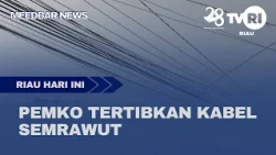 PEKANBARU CITY GOVERNMENT CLEARS UP CLUTTERED CABLES