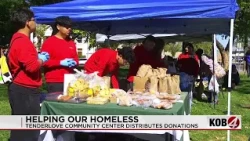 Tenderlove Community Center gives hygiene kits, housing help at Robinson Park