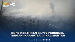 BNPB Kerahkan 38.772 Personel Tangani Karhutla Di Kalimantan
