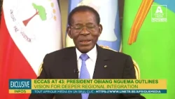 MESSAGE FROM H.E. OBIANG NGUEMA MBASOGO AND ACTING CHAIRMAN ECCAS