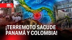¡TERREMOTO SACUDE PANAMÁ! El fuerte sismo también se sintió en Colombia