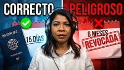 Visa de Paseo a EE. UU.: ¡Cuidado! Quedarte Demasiado Tiempo Podría Costarte la Visa