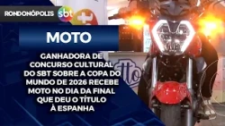 SBT PRESENTS MOTORCYCLE TO CONTEST WINNER