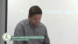 Municipality of Eastern Charlotte Regular Council Meeting for July 2026
