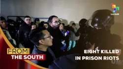 Eight killed in Ecuador prison riots; car bomb destroys Colombian toll station