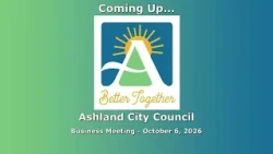 Ashland City Council - October 6, 2026