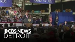 President Trump visited Metro Detroit, now back in Washington