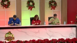 ¡Reñida la competencia en el duelo de postres navideños!