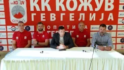 Прес конференција на КК Кожув пред почеток на кошаркарското првенство