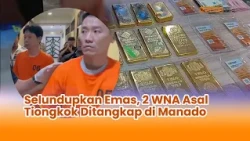 Selundupkan 16 Kg Emas, 2 WNA Asal Tiongkok Ditangkap di Bandara Sam Ratulangi Manado