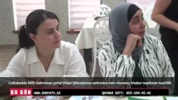 CƏLİLABADDA MİLLİ QƏHRƏMAN VÜQAR MÜRSƏLOVUN KİTABININ TƏQDIMATI