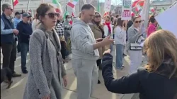 تظاهرات 17 ژانویه سن حوزه در حمایت از انقلاب در ایران    Protest against Islamic Republic of Iran