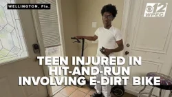 Teen on E-Scooter Recovering After Hit-and-Run With E-Dirt Bike Near Lion Country Safari