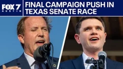 Ken Paxton makes stop in Georgetown as polls show tight Texas Senate race
