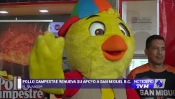 Pollo Campestre renews its support for the San Miguel B.C. men's team.