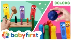 Toddler Learning Video | Color Crew Magic Full Episode | Learn Colors with Funny Crayons | BabyFirst