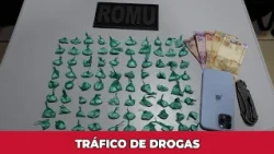 18-YEAR-OLD ARRESTED WITH 80 DOSES OF COCAINE AFTER ROMU TRAFFIC STOP IN ARAPONGAS