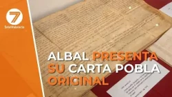 Albal presenta la primera exposición pública de su Carta Pobla original del siglo XIII