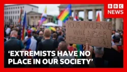 Berlin Pride van ramming likely an 'Islamist terror attack', official says | BBC News